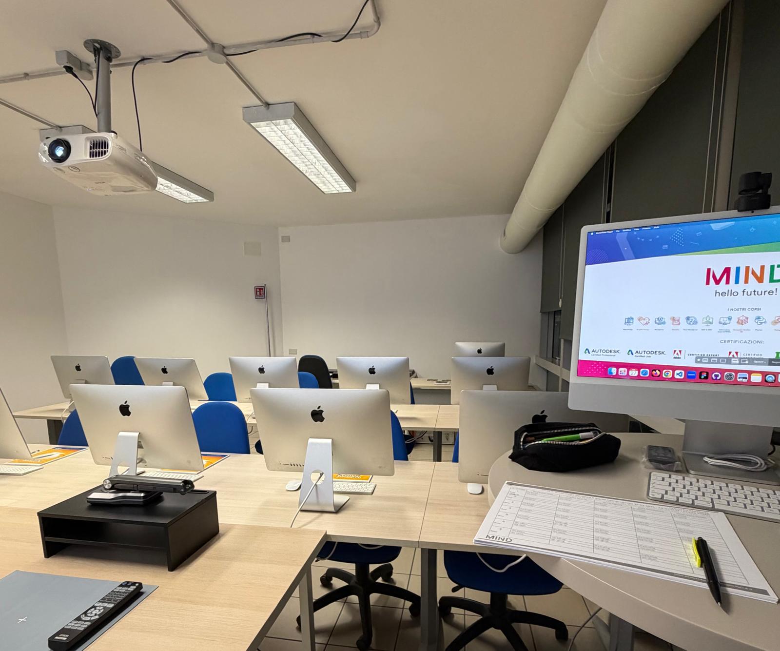 Beatrice Menin durante una lezione a MIND Academy